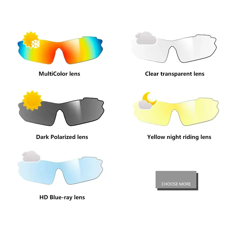 Polarized Sports Cycling Glasses Women’s & Men's sunglasses Road UV400 Cycling Eyewear Mountain Bike Bicycle Mtb Road Goggle