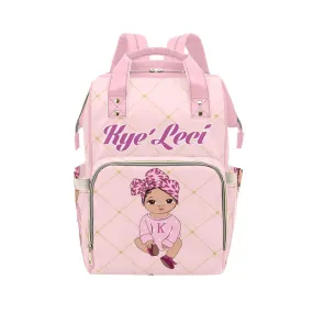 Princess Kye'Leci Multi-Function Diaper Backpack/Diaper Bag (Model 1688)