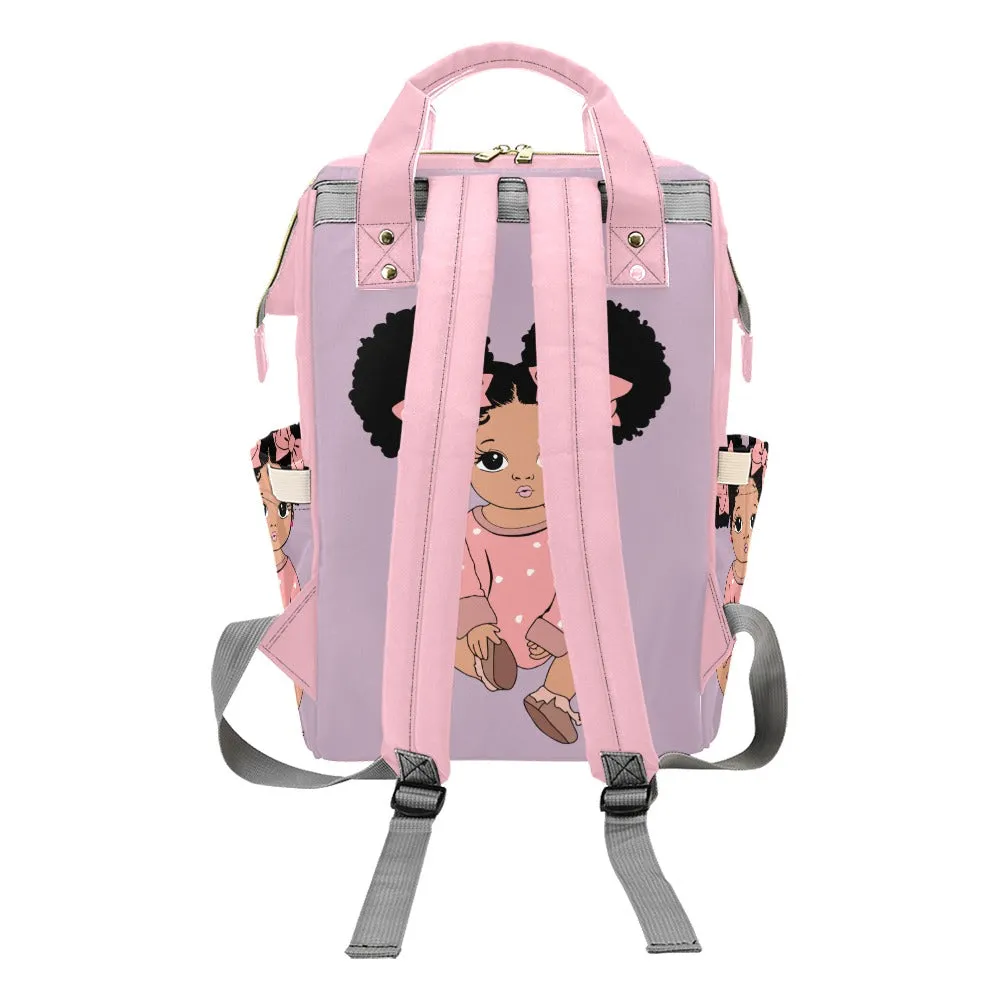 Puff Balls Diaper Bag Multi-Function Diaper Backpack/Diaper Bag (Model 1688)