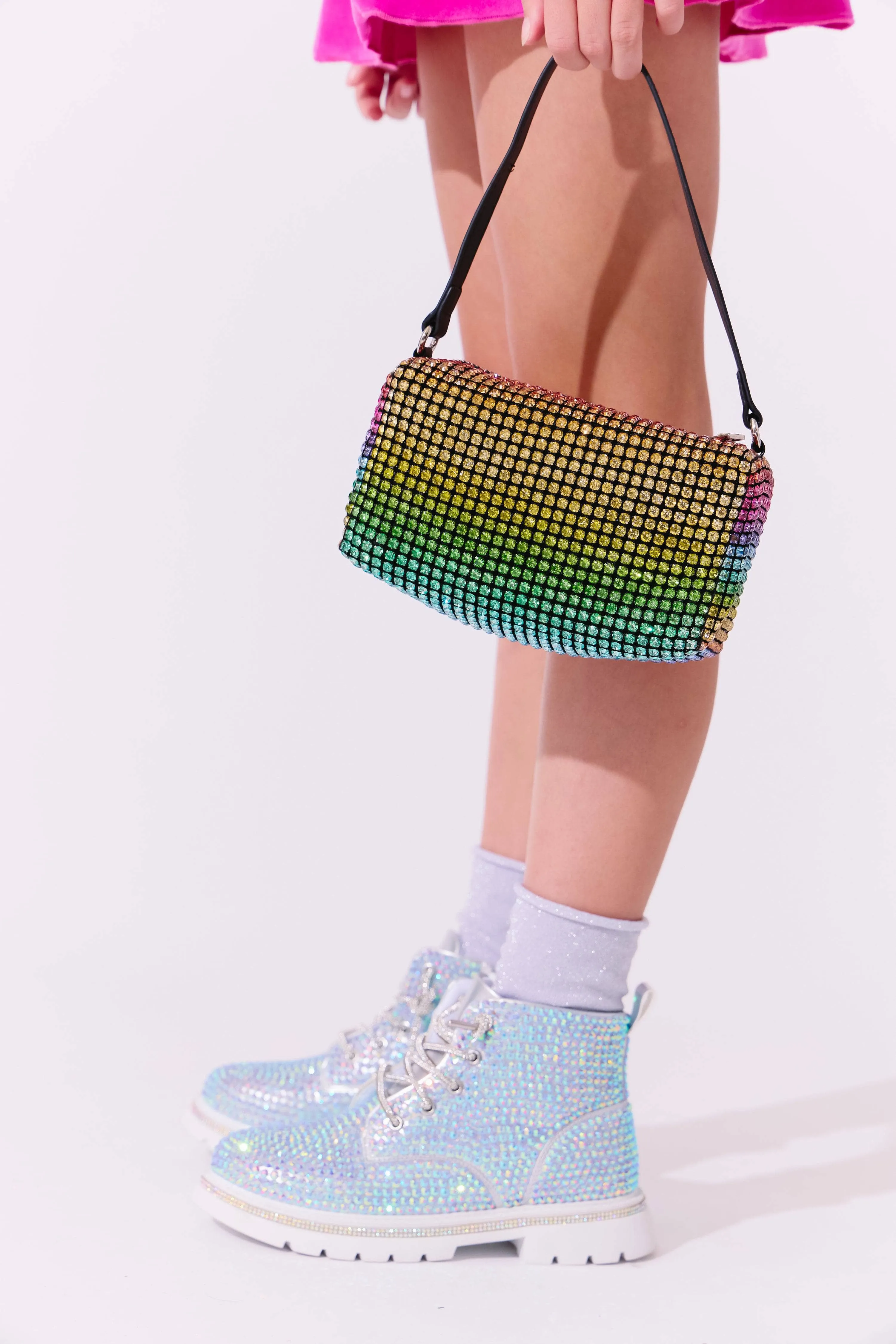 Rainbow Crystal Purse