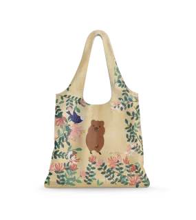 Reusable Shopping Bag - Quokka by Suki McMaster