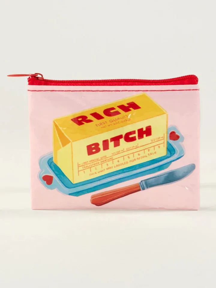 Rich Bitch Money Coin Purse