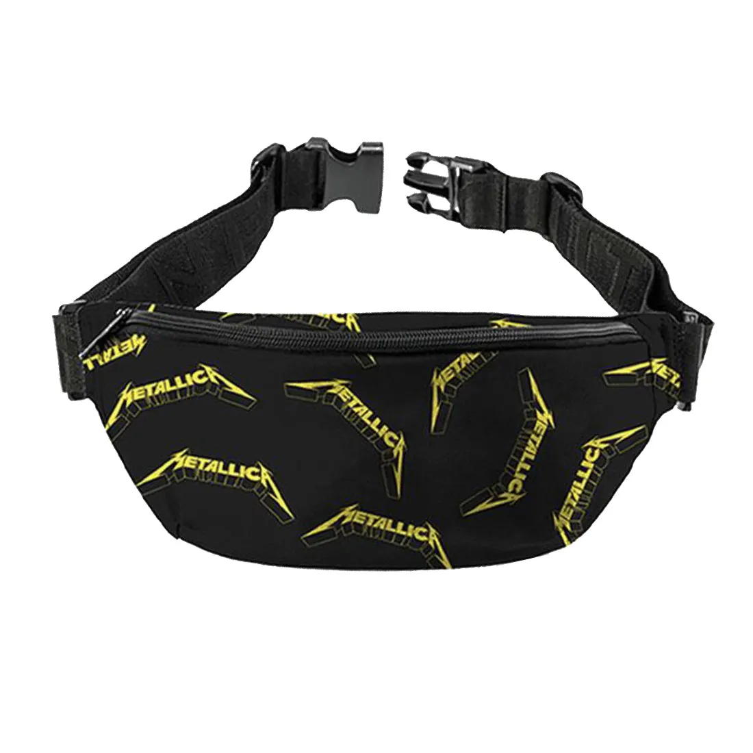 Rocksax Metallica Bum Bag - Logo All Over Print