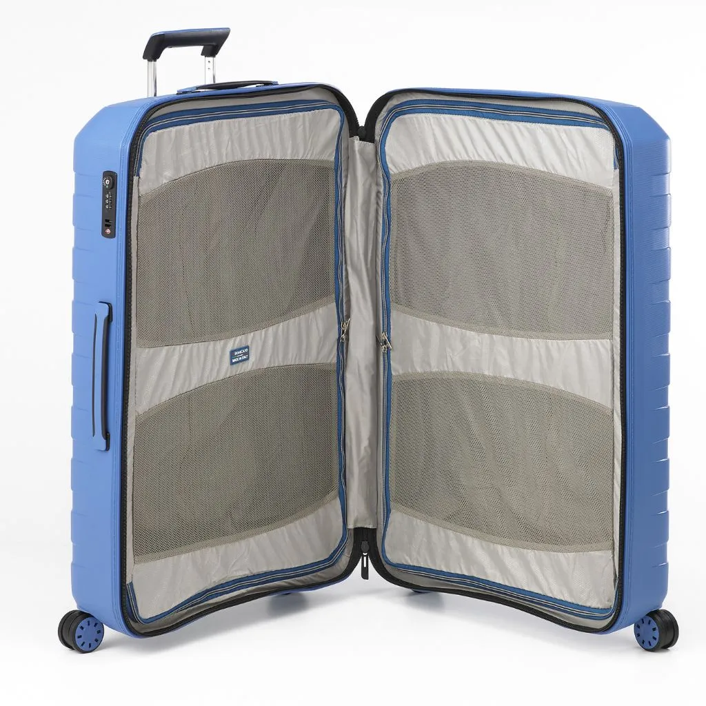 Roncato Box Young Hardsided Spinner Suitcase Duo Set Ocean/Black