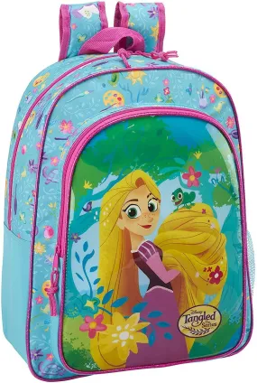 Safta Disney Tangled Children's Backpack, Blue /Pink