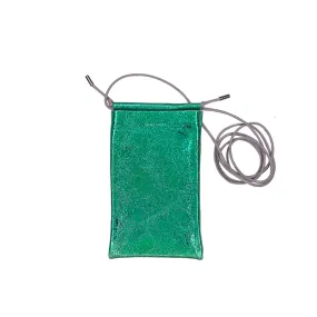 SALE! Iridescent Tia Crossbody Phone Pouch in Hologram Jade by Tracey TanneI