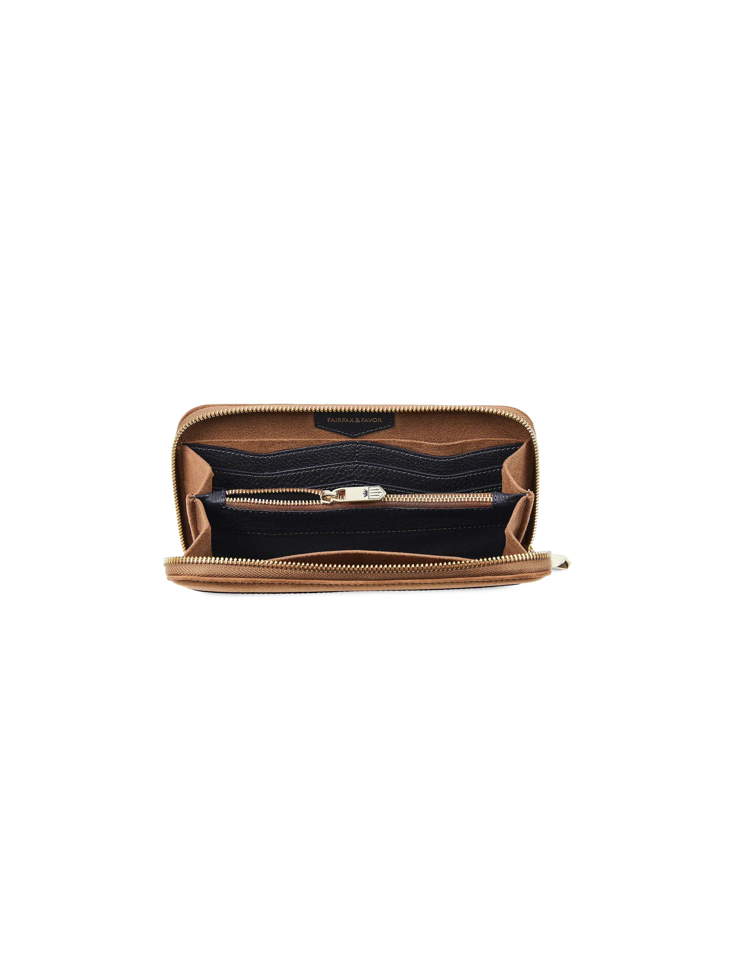 Salisbury Purse - Tan & Navy