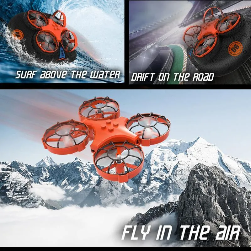 Shadow® 3-in-1 Land, Air, & Water Drone