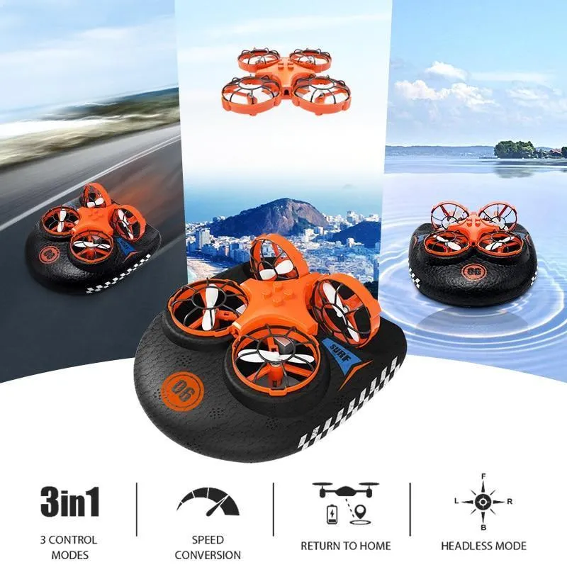 Shadow® 3-in-1 Land, Air, & Water Drone