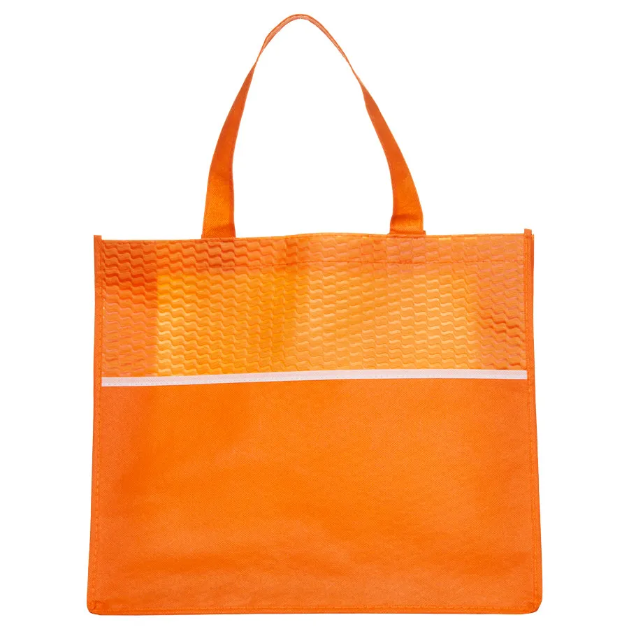 Shopping Tote Bag with Waves B563