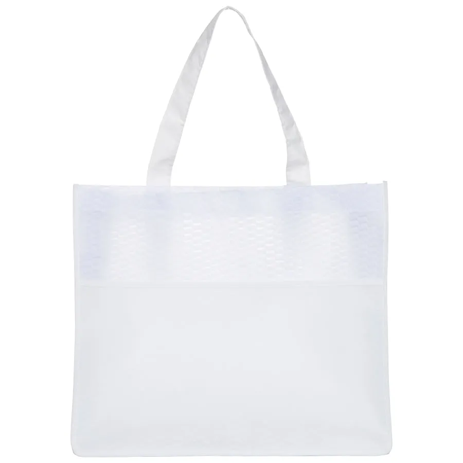 Shopping Tote Bag with Waves B563