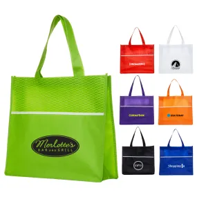 Shopping Tote Bag with Waves B563