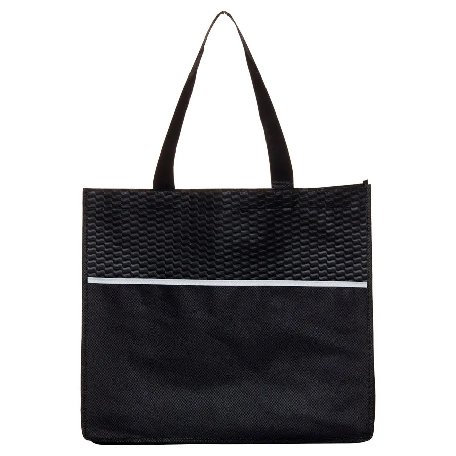 Shopping Tote Bag with Waves B563