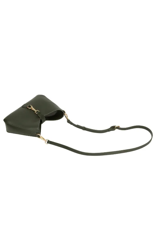 Shoulder Bag With Fastening Detail