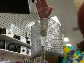 Silver purse