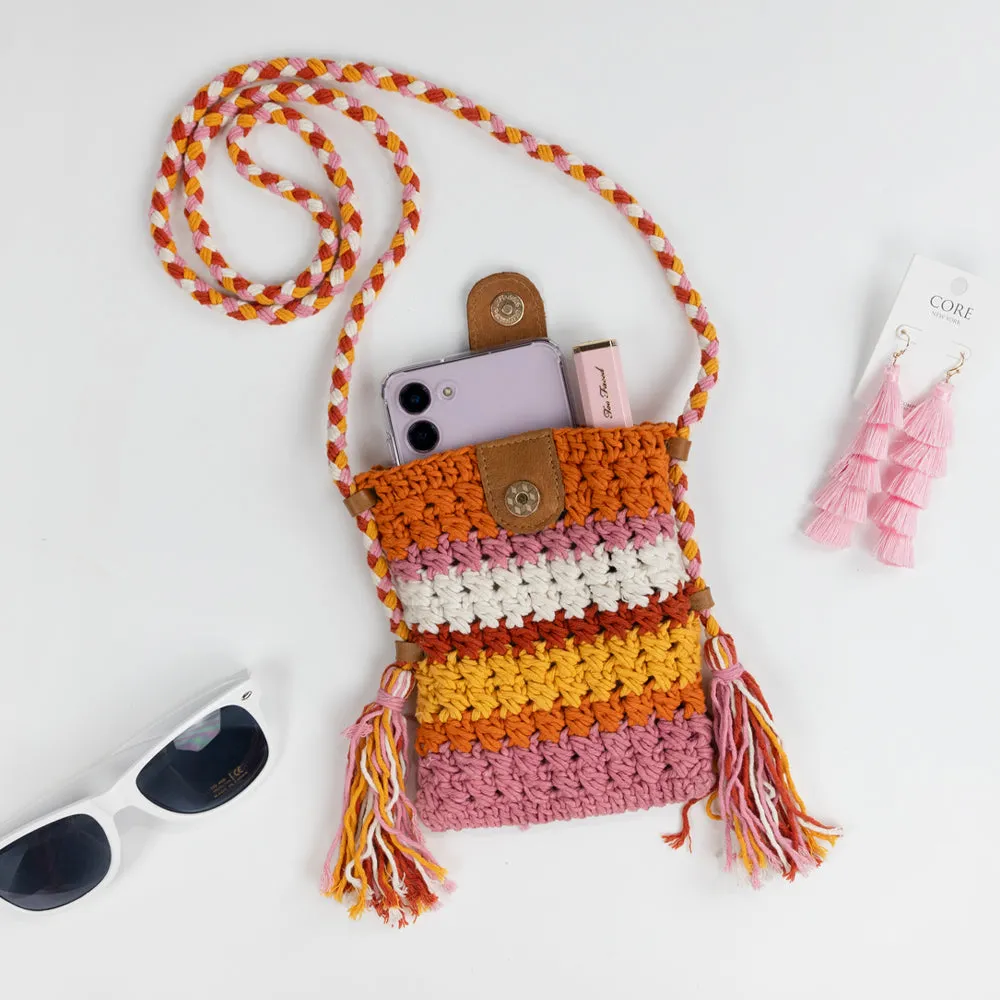 Small Crossbody Cell Phone Boho Purse