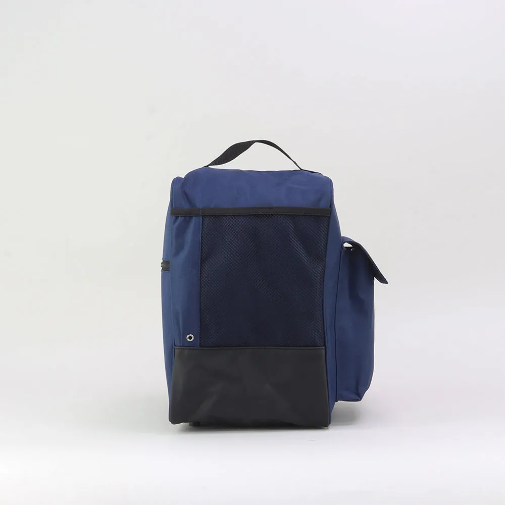 Small Navy Walking Boot Bag