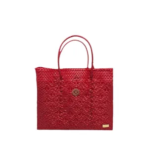 SMALL RED TOTE BAG