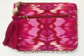 SOPHIA ALEXIA MAGICAL MAGENTA CLUTCH BAG