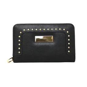 Studded Zip Purse