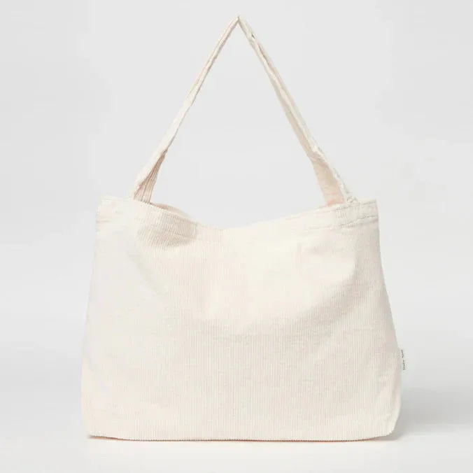 Studio Noos Mom Bag | Old White Rib *