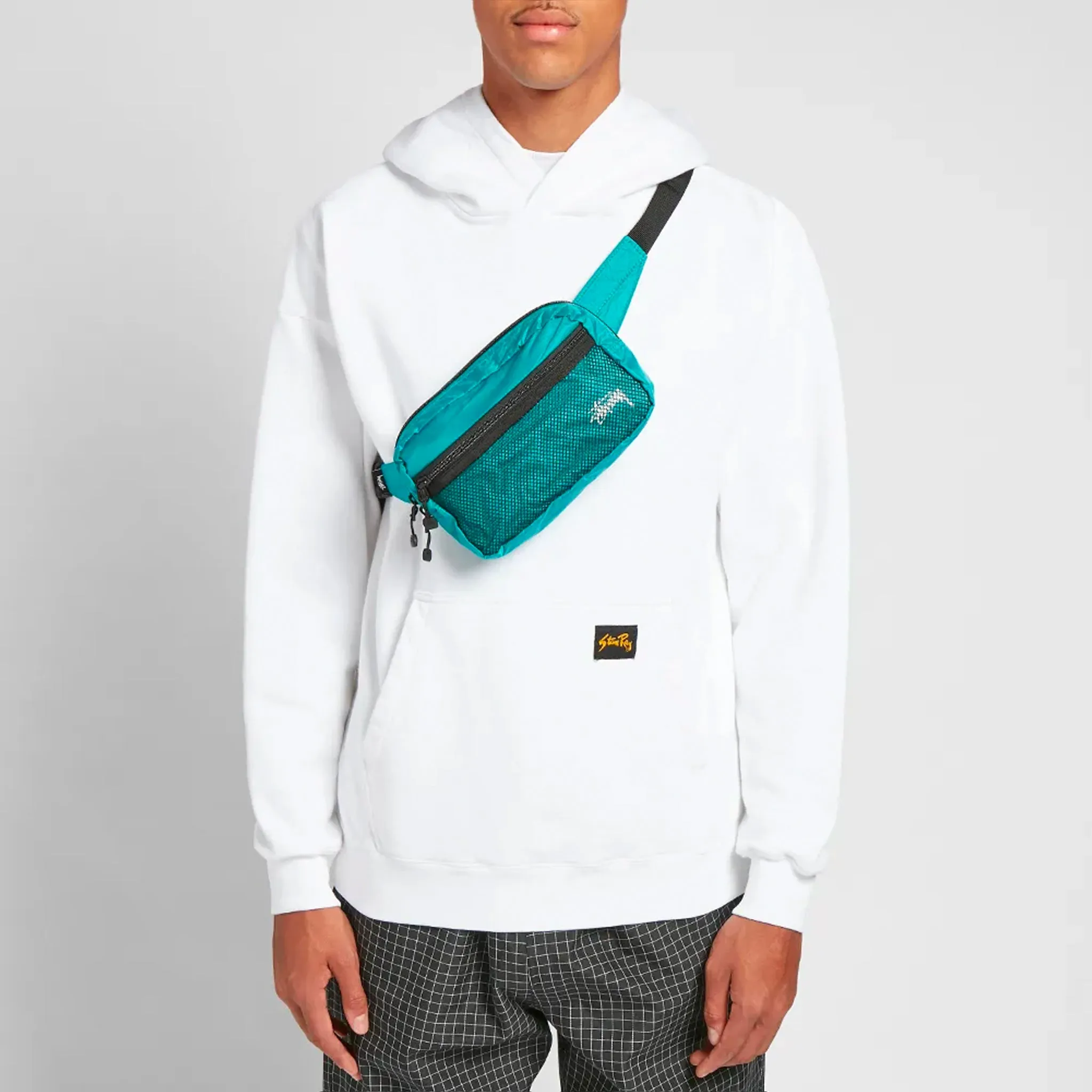 Stussy Light Weight Waist Bag (Teal)