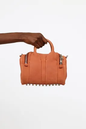 Suede Terracotta Rockie Bag