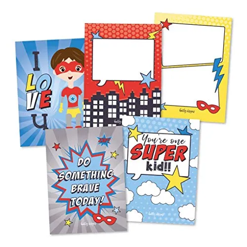 Superhero Lunchbox Notes