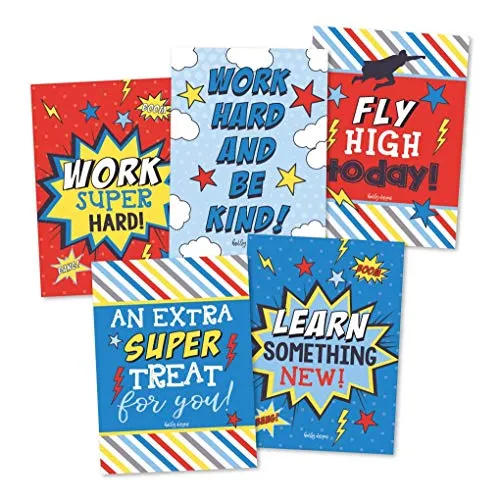 Superhero Lunchbox Notes