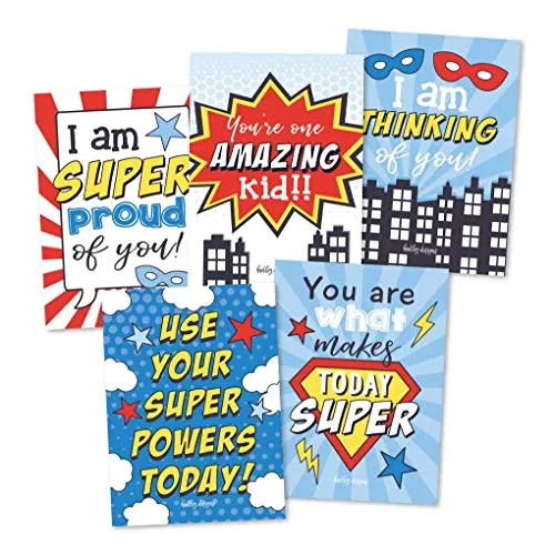 Superhero Lunchbox Notes