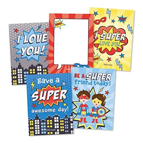 Superhero Lunchbox Notes