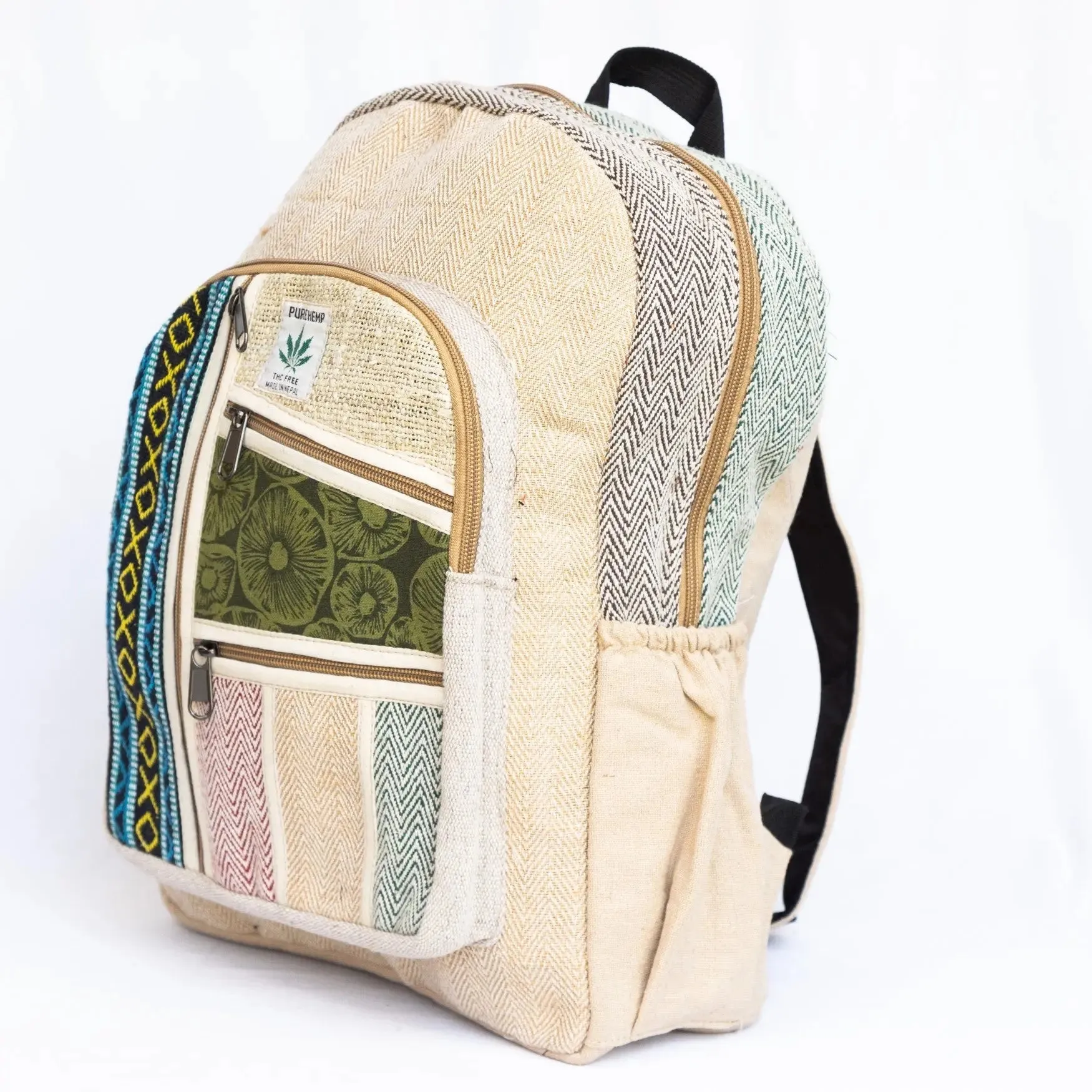 Sustainable Hemp School Bag and College Shoulder