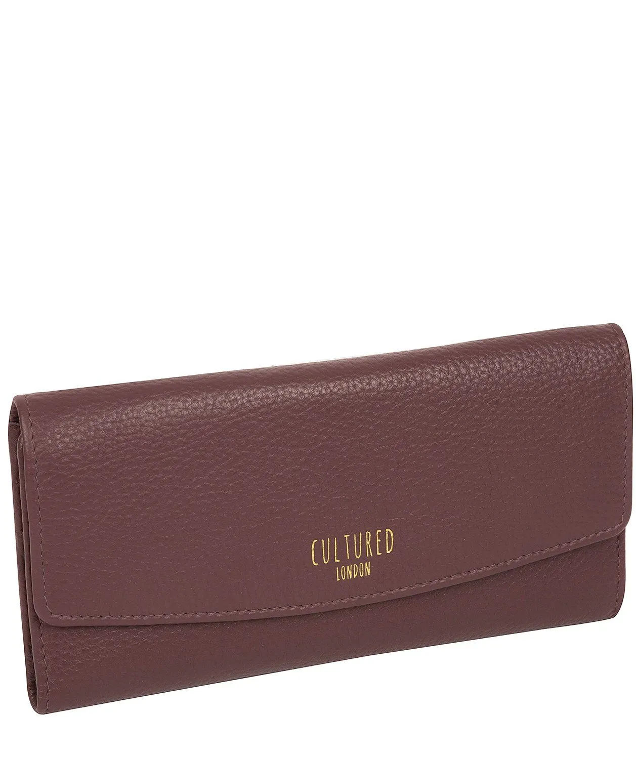 'Talulla' Dark Burgundy Leather Purse