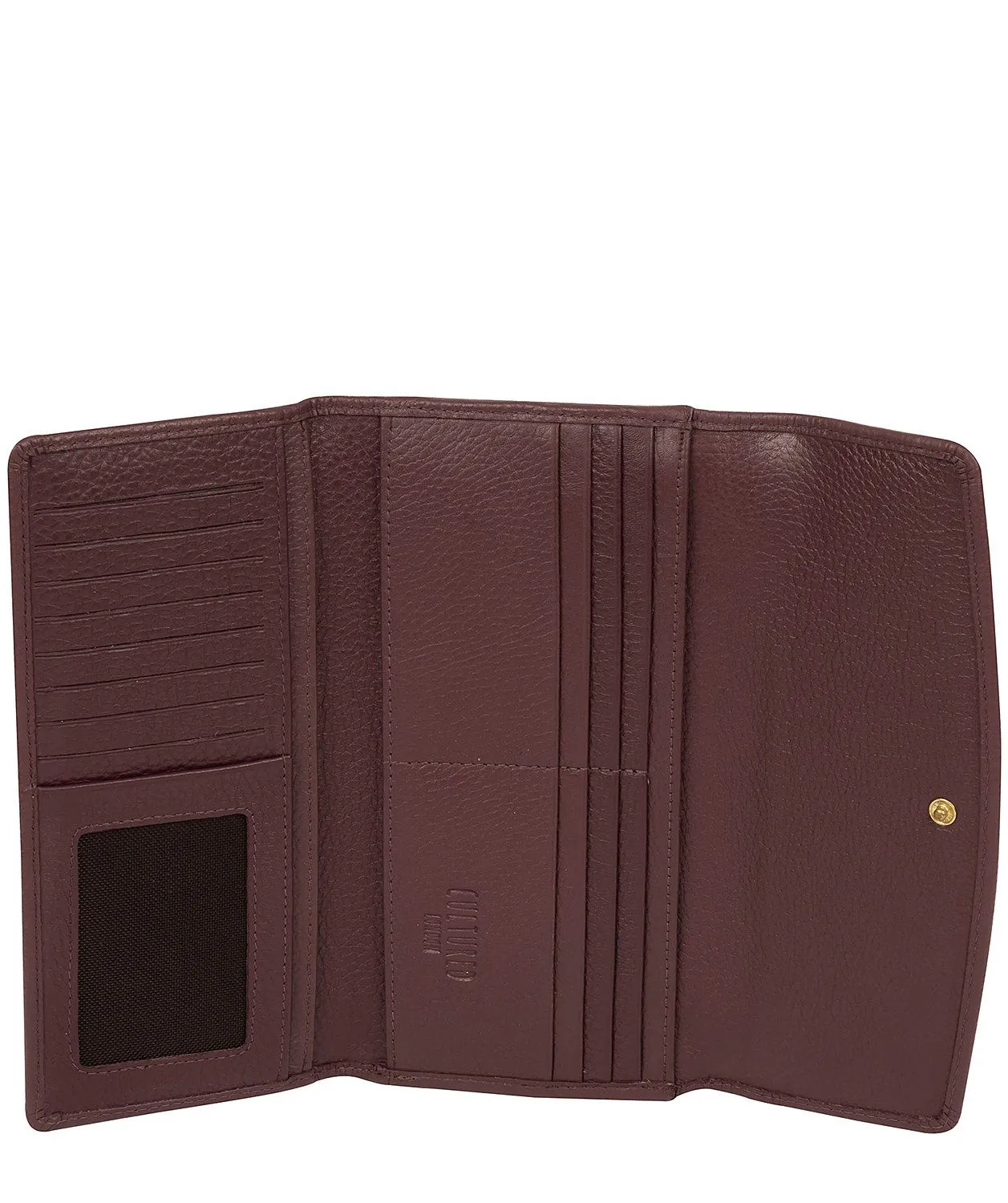 'Talulla' Dark Burgundy Leather Purse