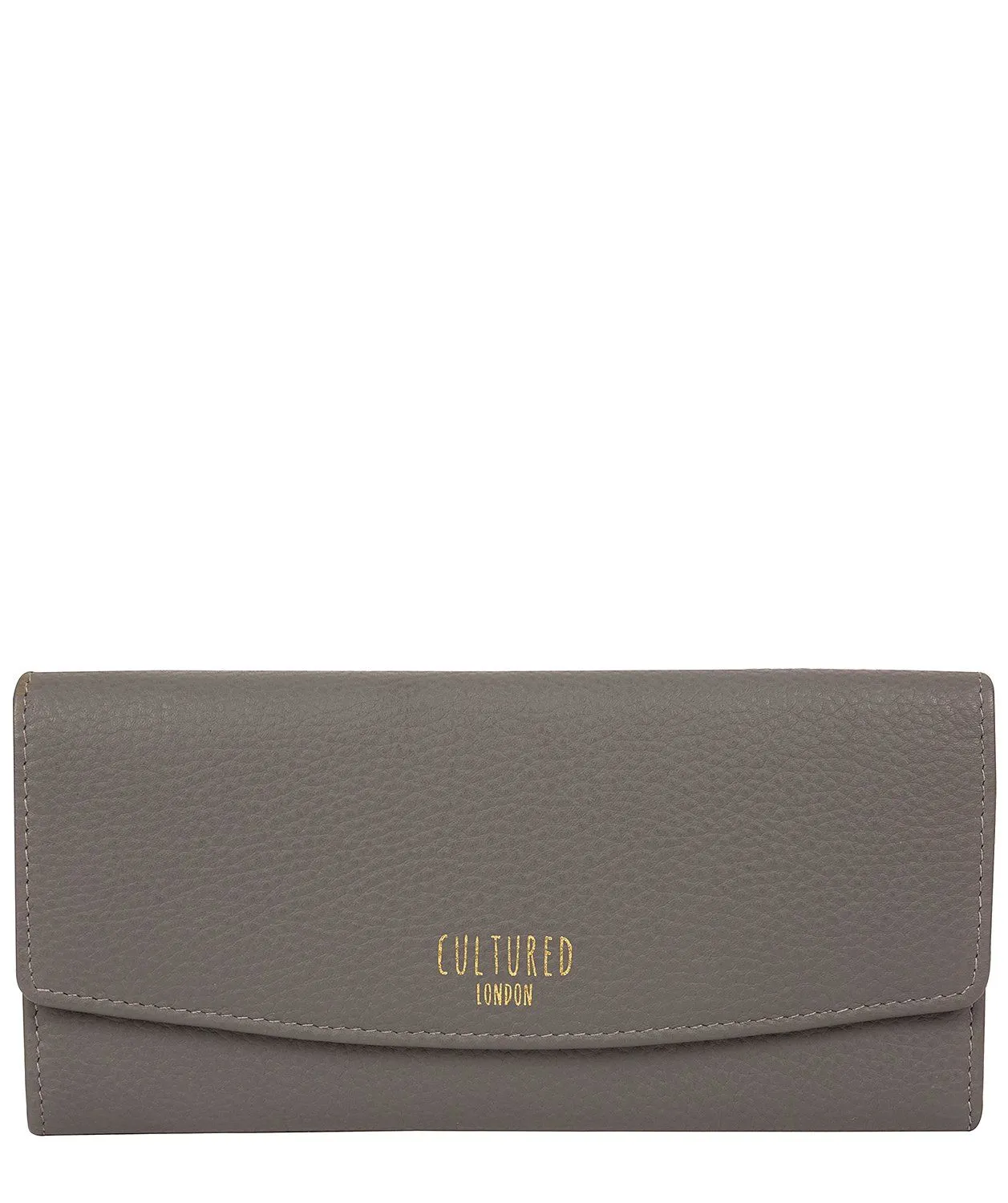 'Talulla' Grey Leather Purse