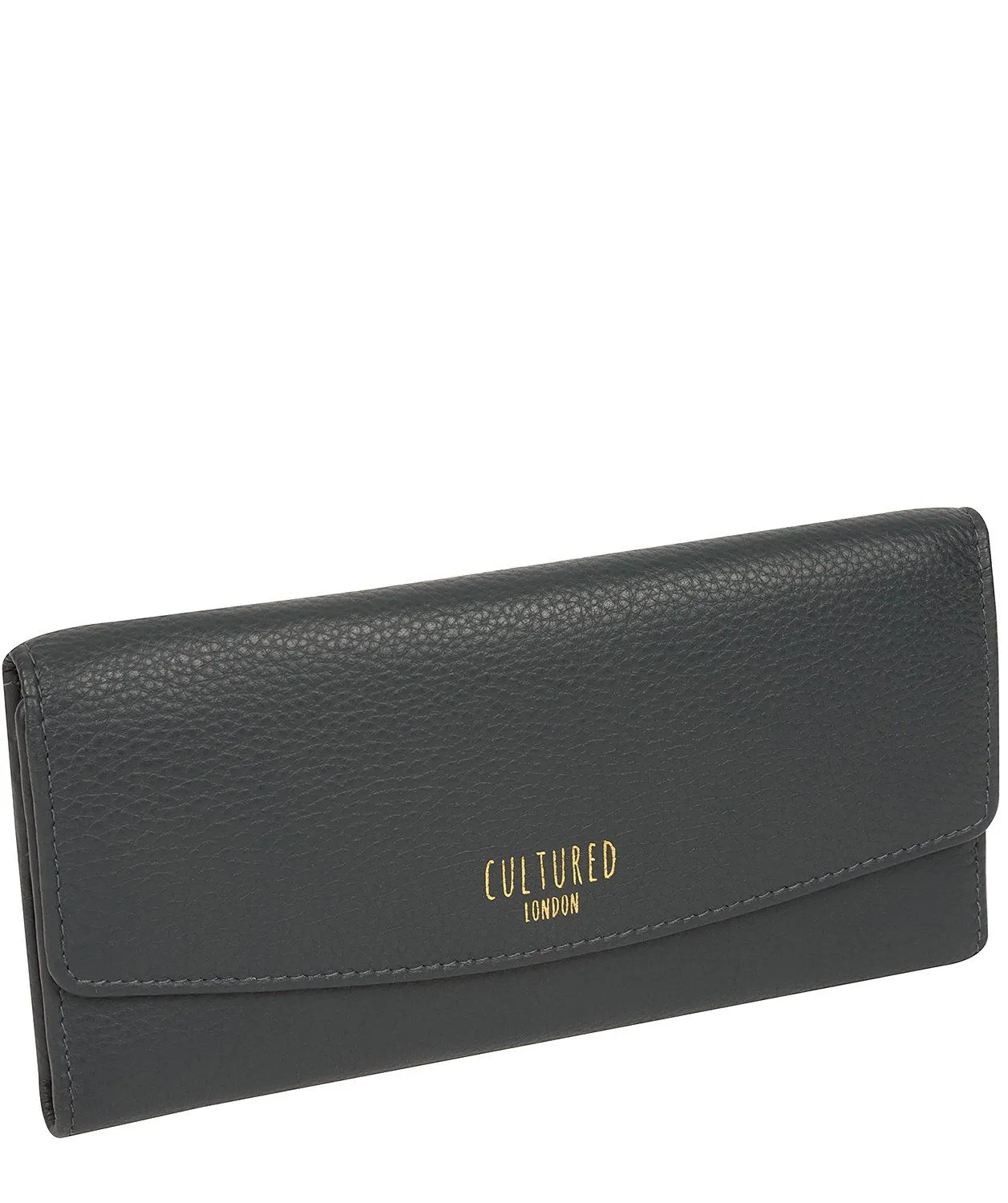 'Talulla' Navy Leather Purse