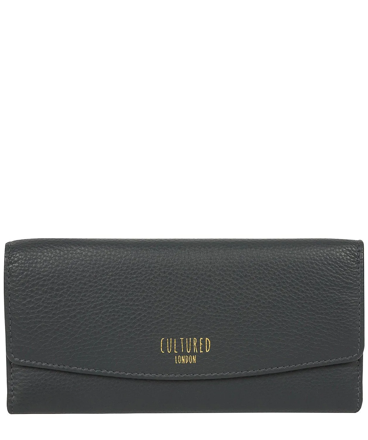 'Talulla' Navy Leather Purse