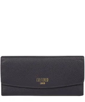 'Talulla' Oxford Blue Leather Purse