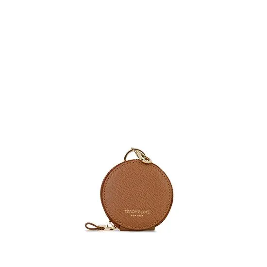 TB Coin Case Palmellato - Camel Brown