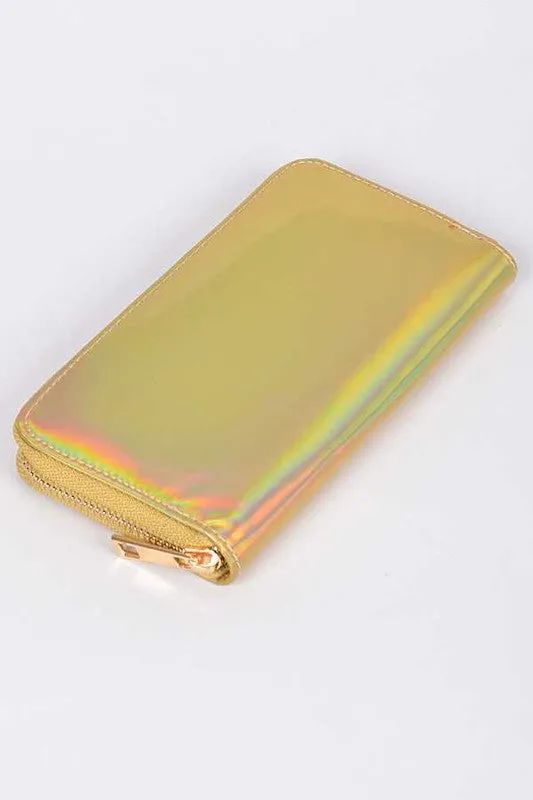 TEEK - Halographic Gold Wallet