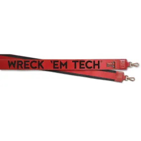 Texas Tech "Wreck'em Tech" Woven Purse Strap