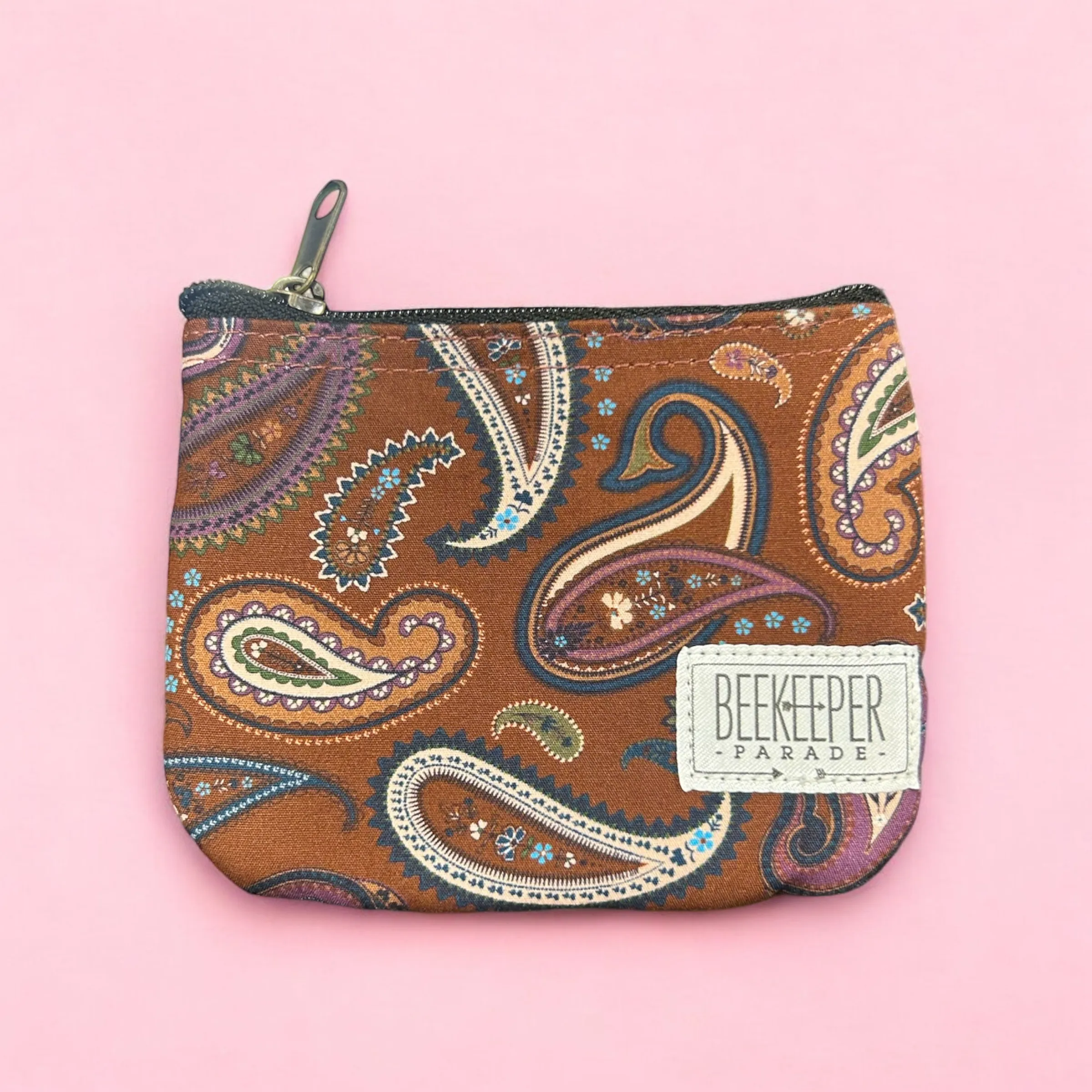 The Paisley Twist BeeKeeper Coin Purse