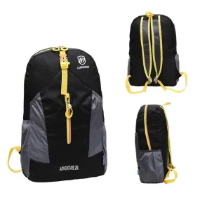 The waterproof nylon folding backpack Mountaineering