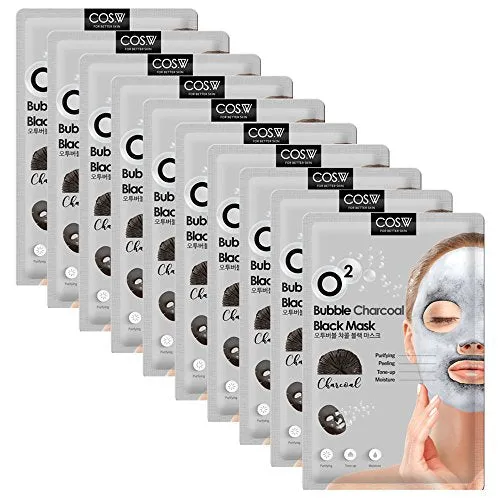 THIS MASK COMBINES CHARCOAL AND OXYGEN TO PURIFY YOUR COMPLEXION