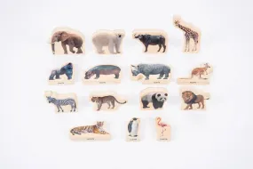 TickiT Wooden Wild Animals (15)