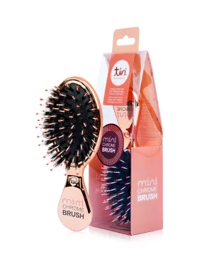 TiriPro Mini Boar Bristle "Purse Perfect" Paddle Brush