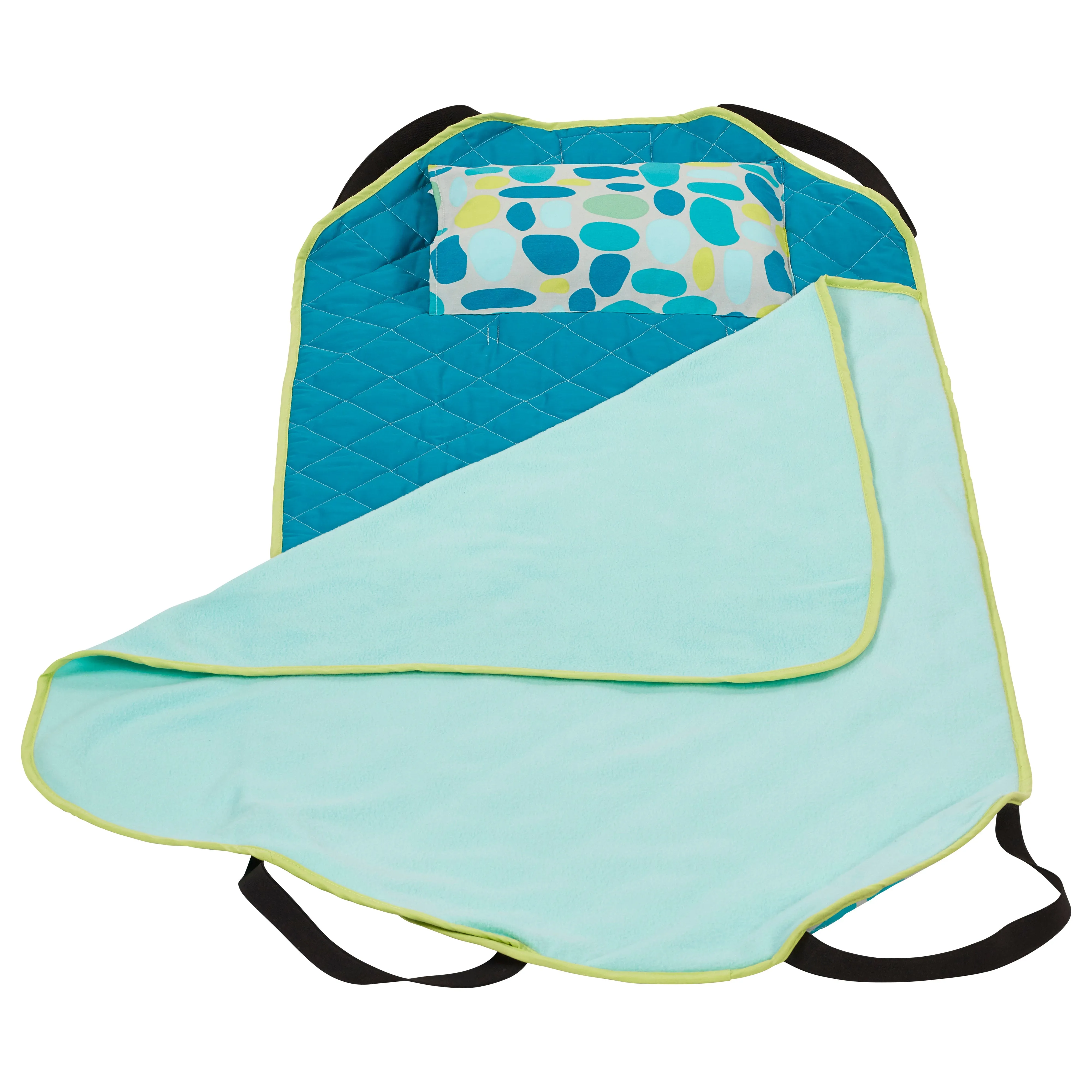 Toddler Nap Mat Companion - Portable All-in-One Preschool/Daycare Nap Bundle