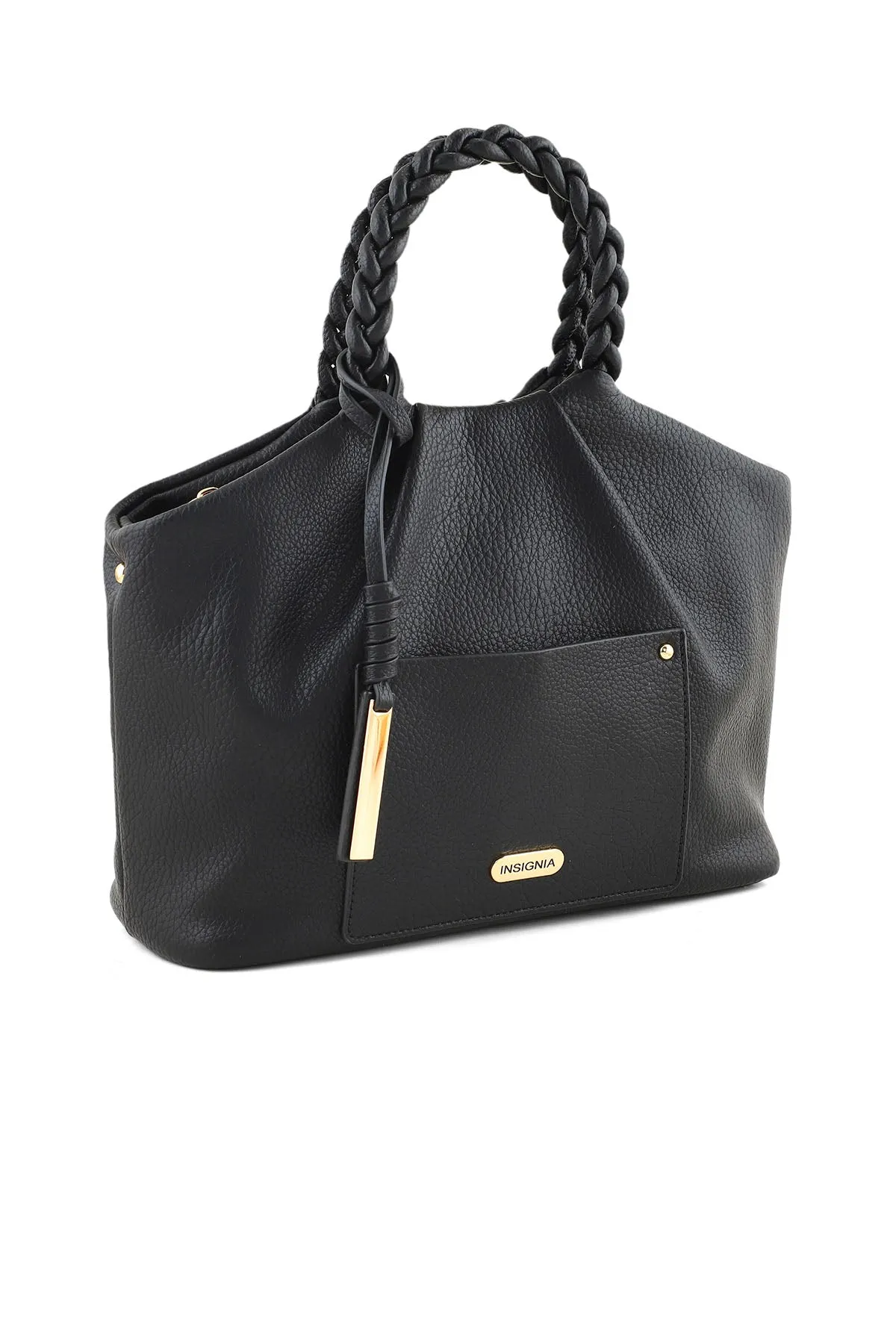 Trapeze Shoulder Bags B15011-Black