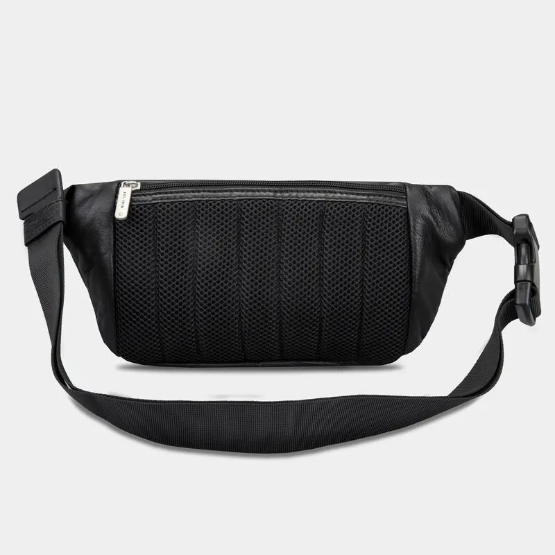 Travelon RFID Blocking Leather Waist Pack