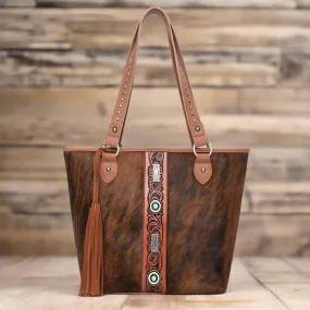 Trinity Ranch Hair-On Cowhide Tote